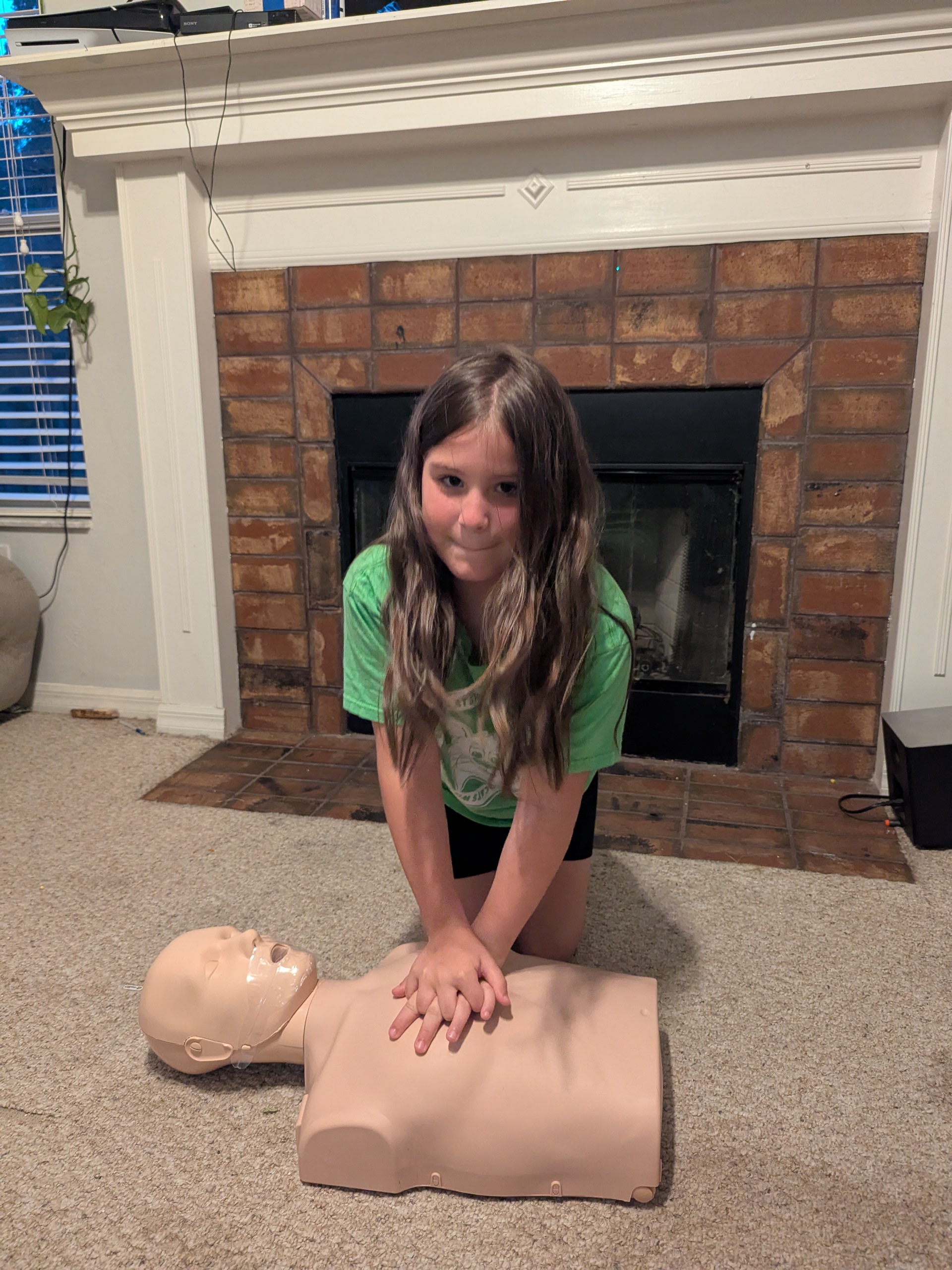 CPR on adult